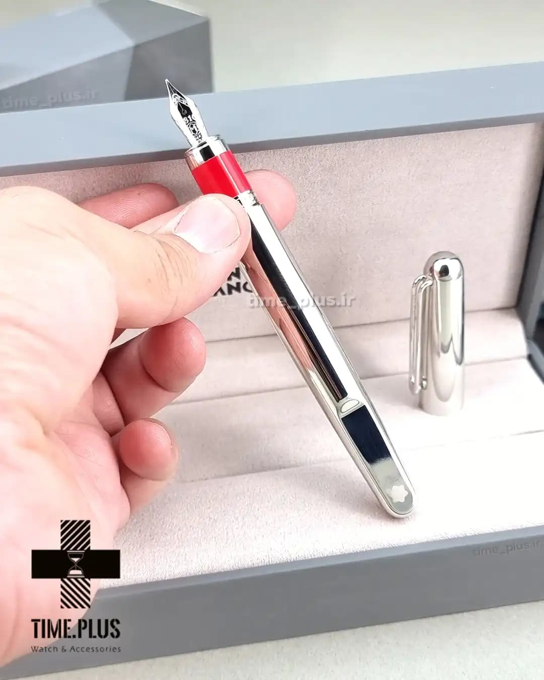 خودنویس مون بلان مدل (Montblanc M)RED — تصویر ۵