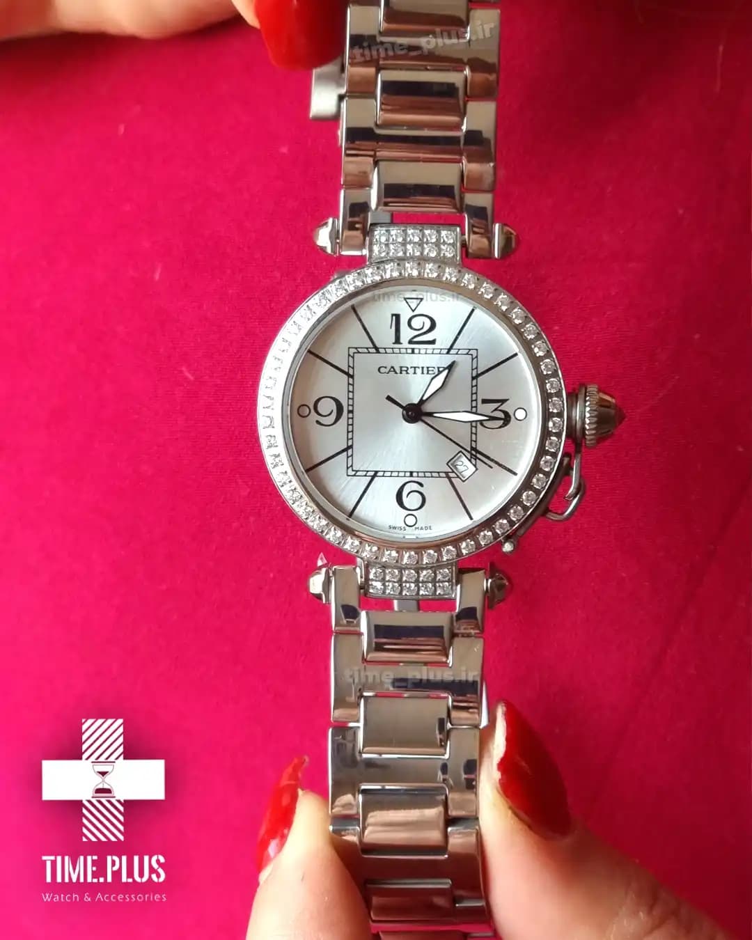 ساعت زنانه Cartier مدل پاشا — تصویر ۳