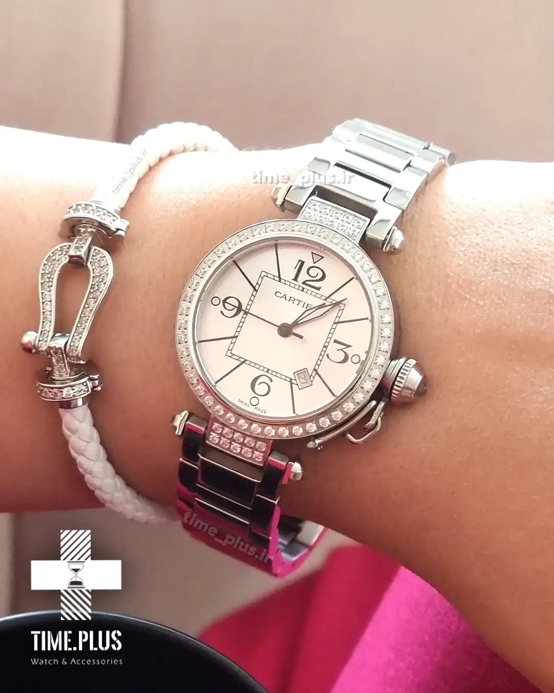 ساعت زنانه Cartier مدل پاشا — تصویر ۲