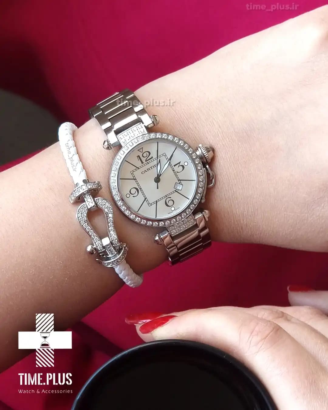 ساعت زنانه Cartier مدل پاشا — تصویر ۴