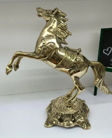 اسب برنزی بزرگ کد B19189 — تصویر ۳