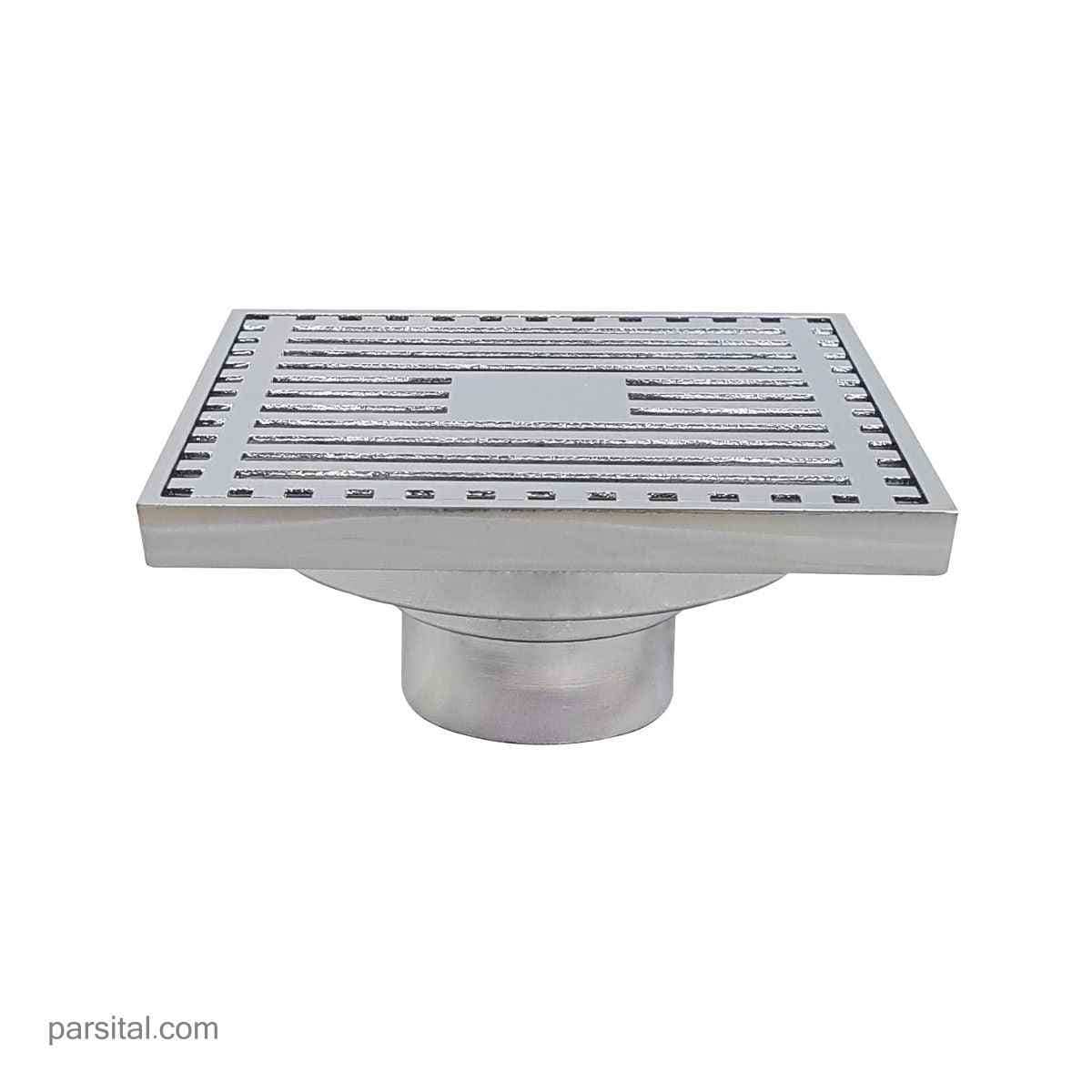 کفشور برنجی جاستایم نرده ای کروم C0303-64-79CP — تصویر ۲