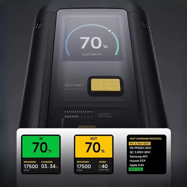 پاوربانک 212 وات 25000 شیائومی P03MI — تصویر ۸