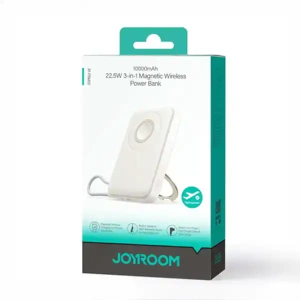 پاور بانک10000 مگنتی 22.5 وات جویروم JR-PBM02 3in1 — تصویر ۶