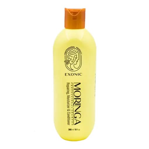 شامپو روغن مورینگا exonic بیز