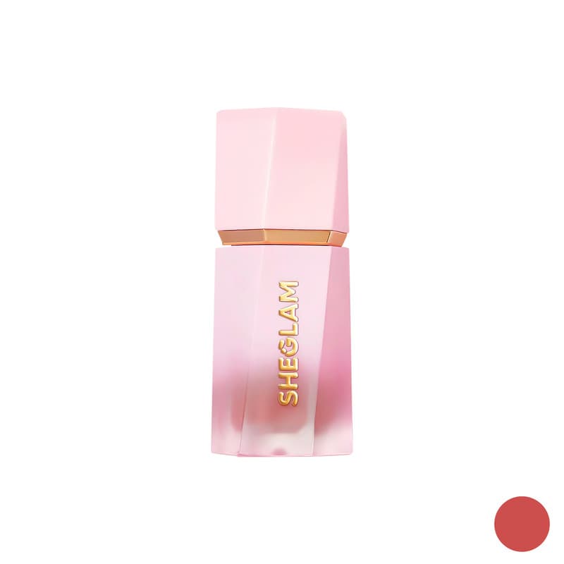 رژگونه مایع براق شیگلم مدل Bloom شماره Rose Ritual — تصویر ۲