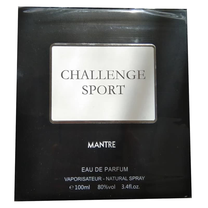 ادکلن مردانه مانتره مدل چلنج اسپرت (Challenge Sport) حجم 100 میلی لیتر — تصویر ۳