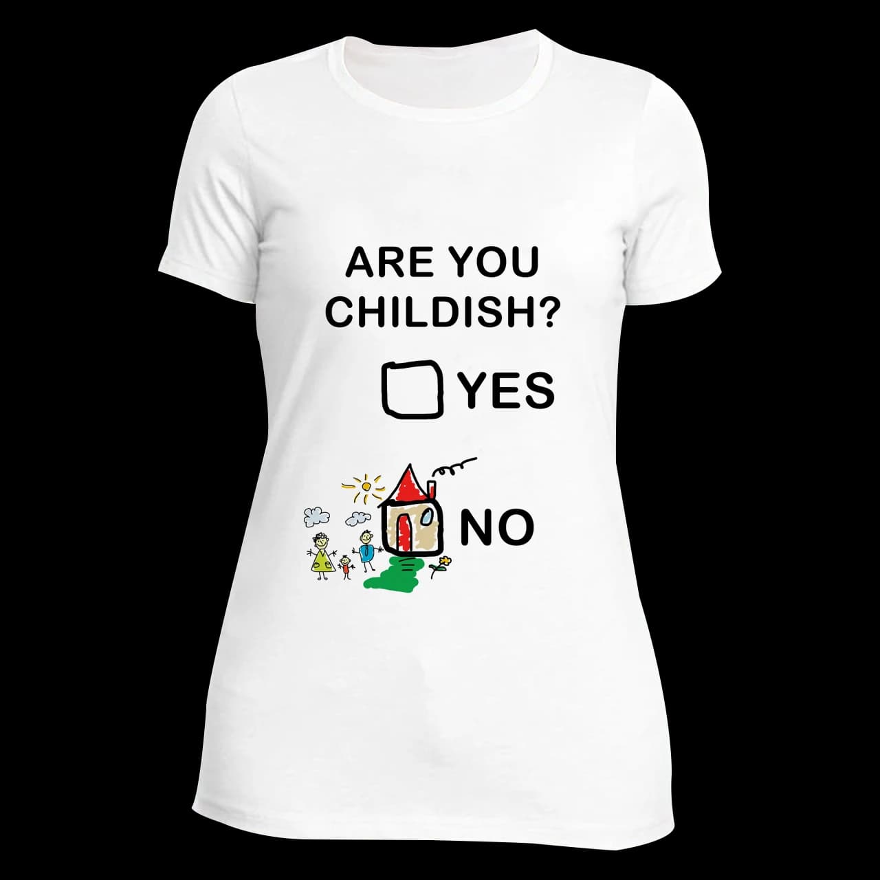 هودی ? Are you childish مدل AS7 — تصویر ۵