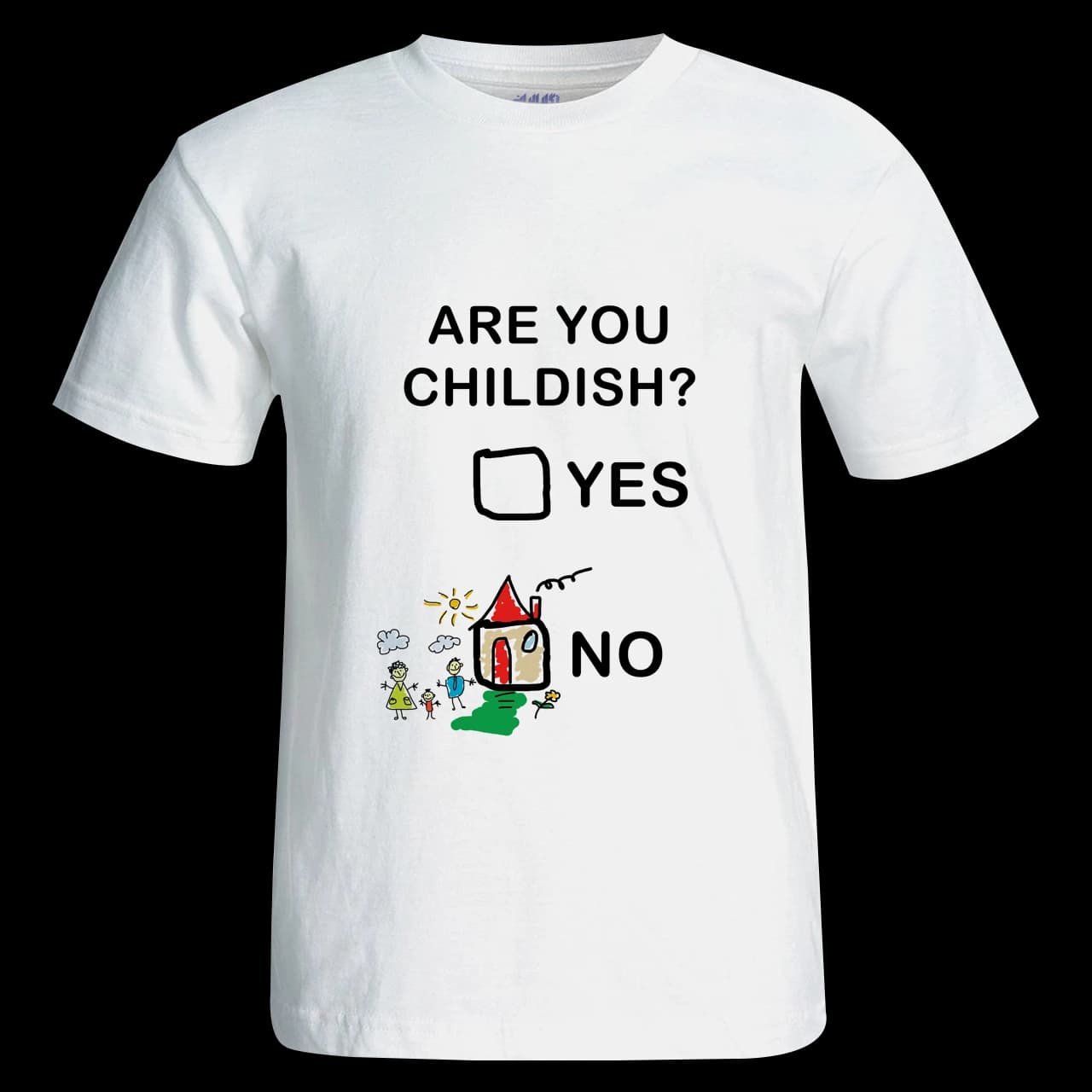 هودی ? Are you childish مدل AS7 — تصویر ۳