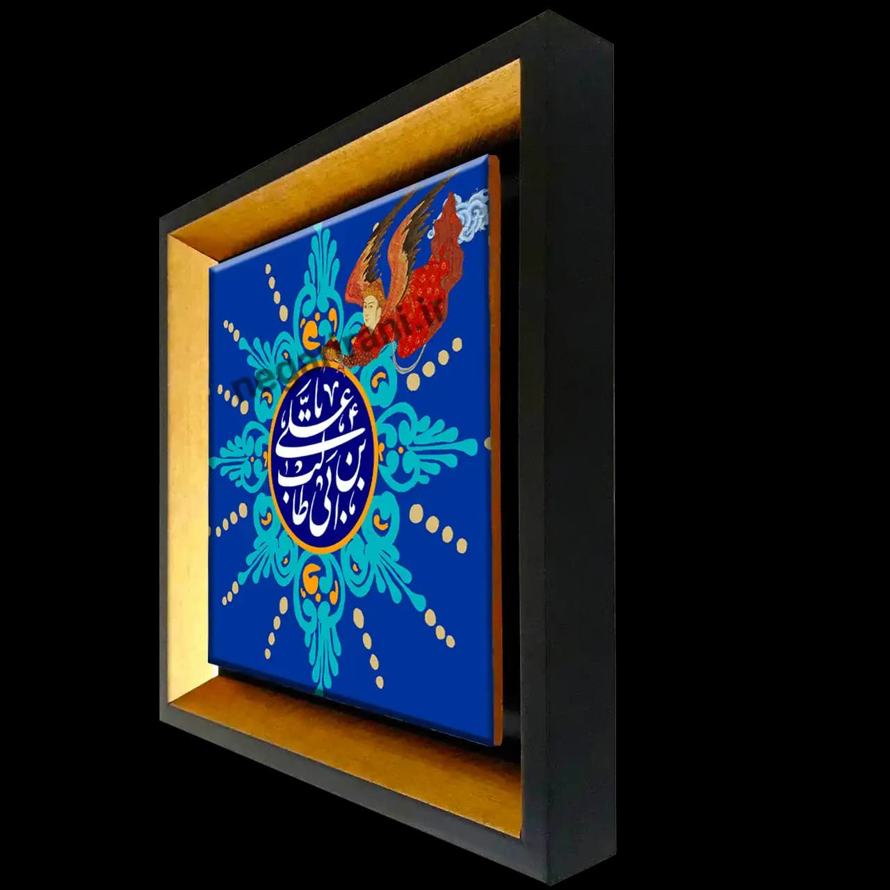تابلو کاشی یا علی ابن ابی طالب مدل 2D 243 — تصویر ۲