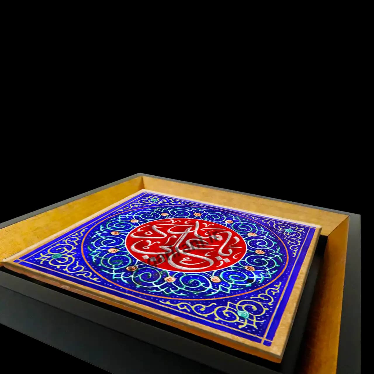 تابلو کاشی یا علی مدد مدل 2D 237 — تصویر ۳