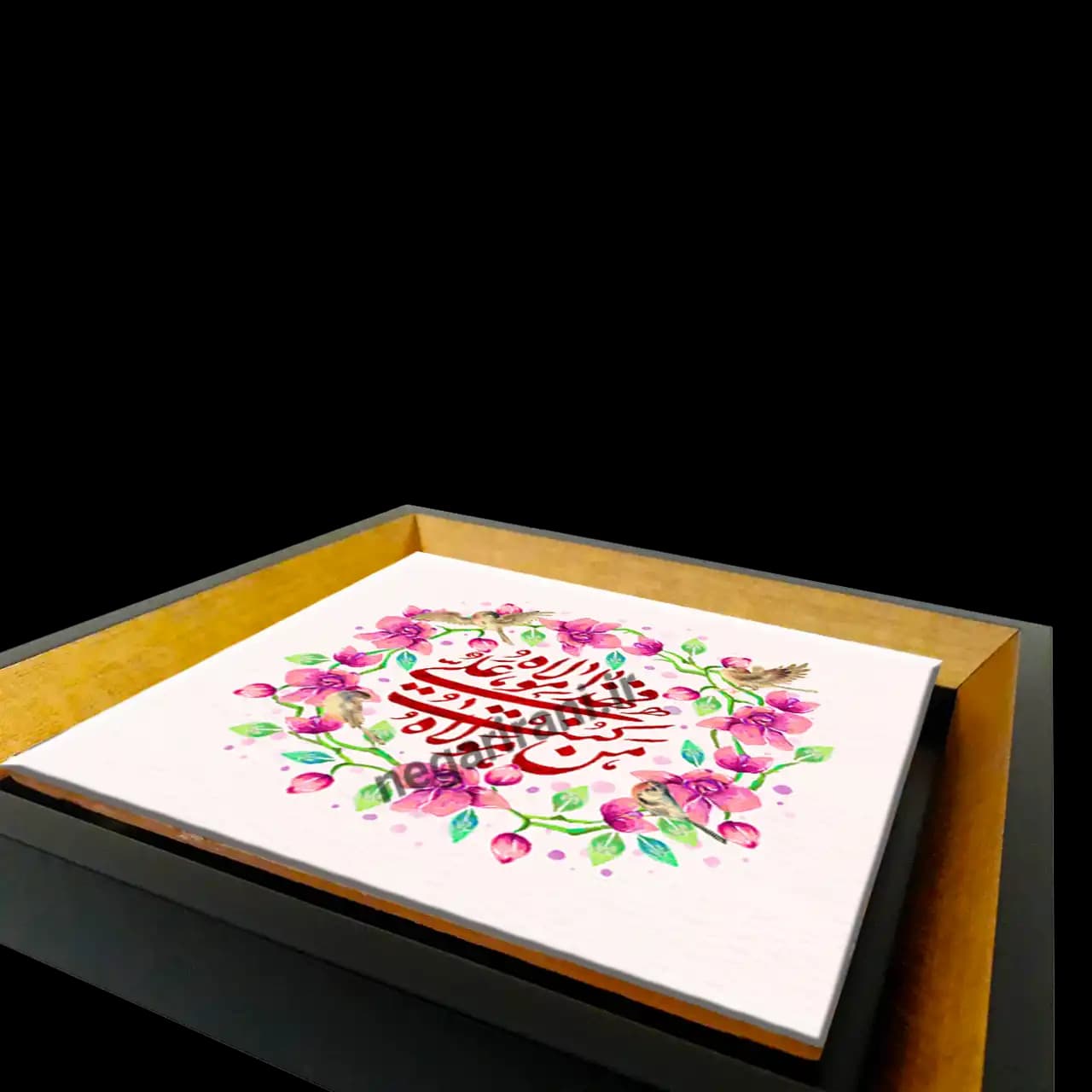 تابلو کاشی من کنت مولاه فهذا علی مولاه مدل 2D 230 — تصویر ۳
