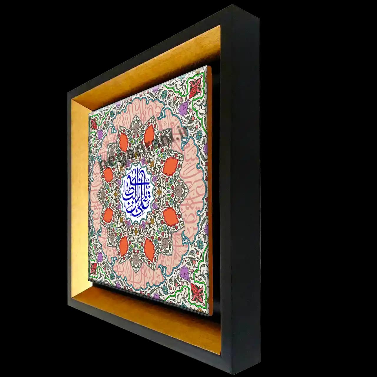 تابلو کاشی علی ابن ابی طالب مدل 2D 229 — تصویر ۲
