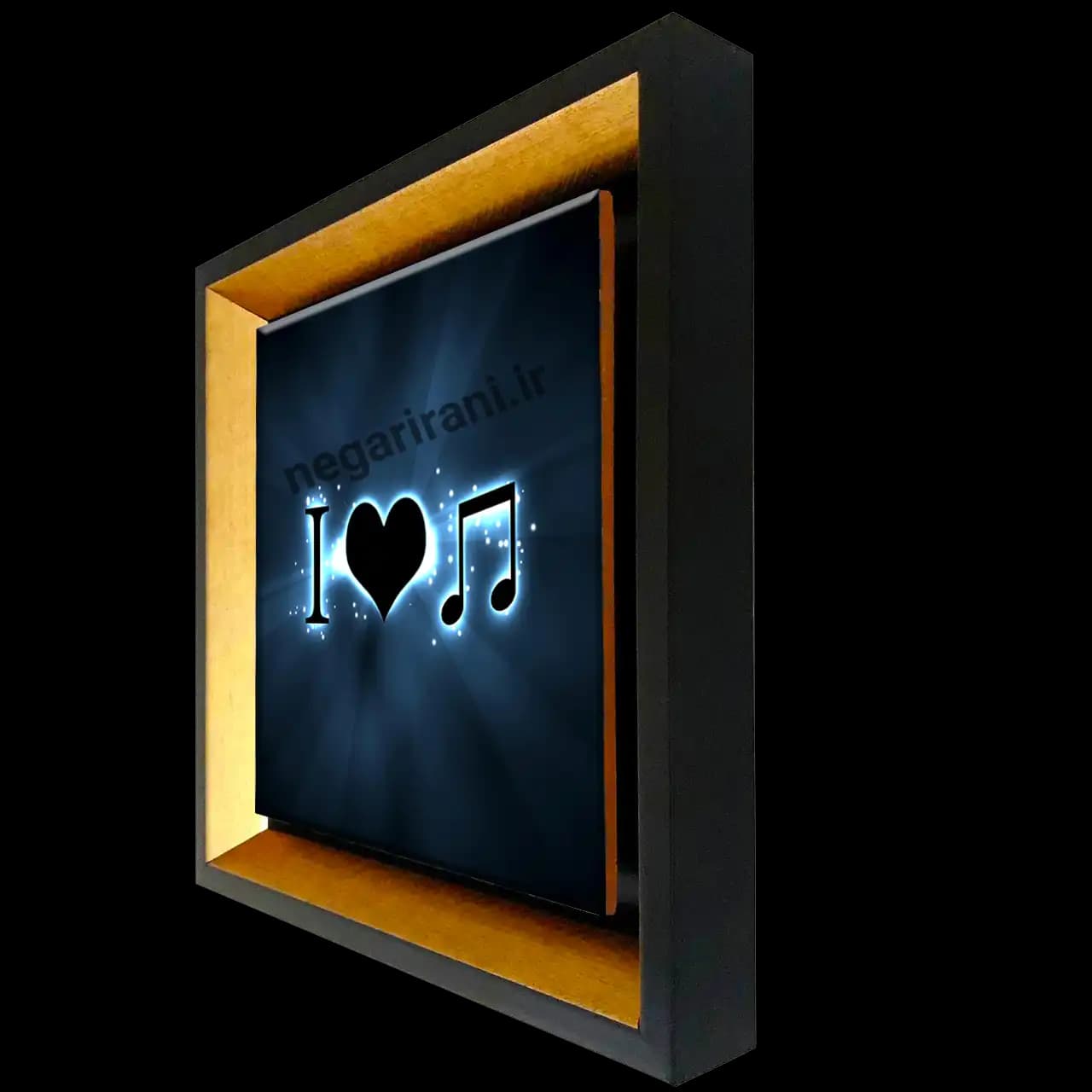 تابلو کاشی I love music مدل AC 10 — تصویر ۲