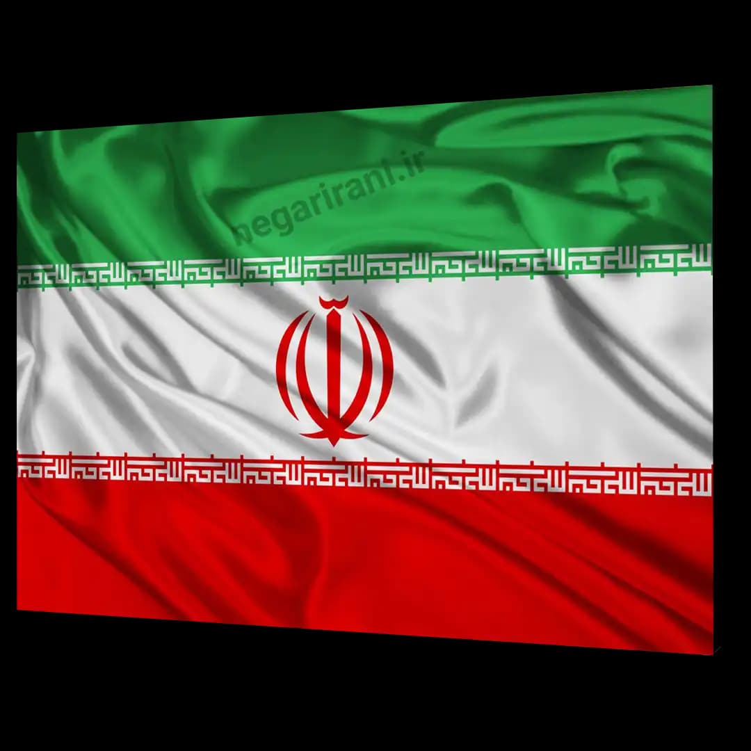 تابلو شاسی پرچم ایران مدل AE 7