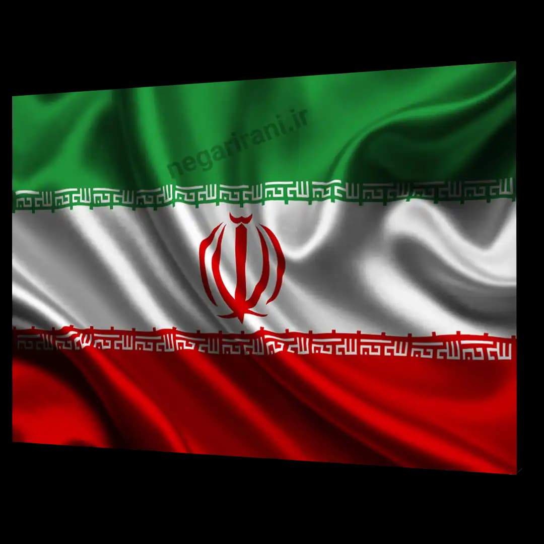 تابلو شاسی پرچم ایران مدل AE 4