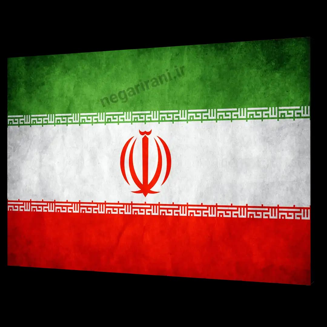 تابلو شاسی پرچم ایران مدل AE 3