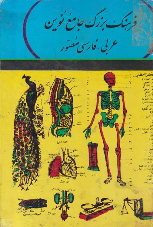 فرهنگ بزرگ جامع نوین عربی- فارسی مصور (۴جلدی در ۲ مجلد)