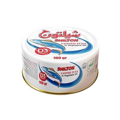تن ماهی 180 گرمی شیلتون