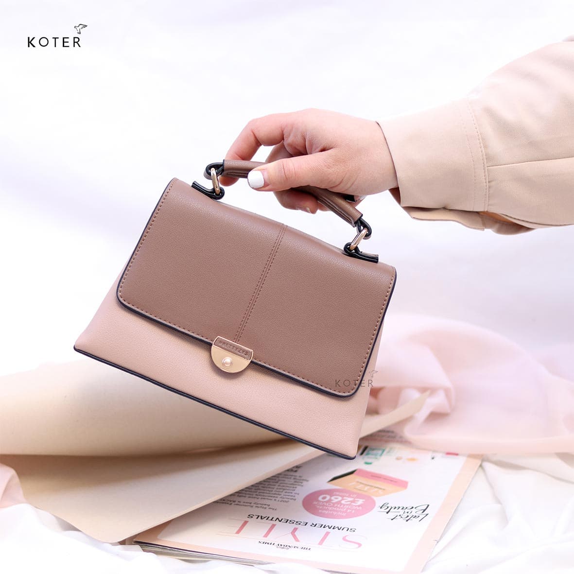 کیف دستی دوشی پرتیز کدx052