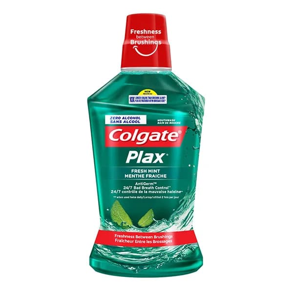 دهان شویه کلگیت سری Plax مدل Fresh mint حجم 500 میل