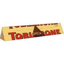 شکلات شیری 100 گرمی تابلرون TOBLERONE