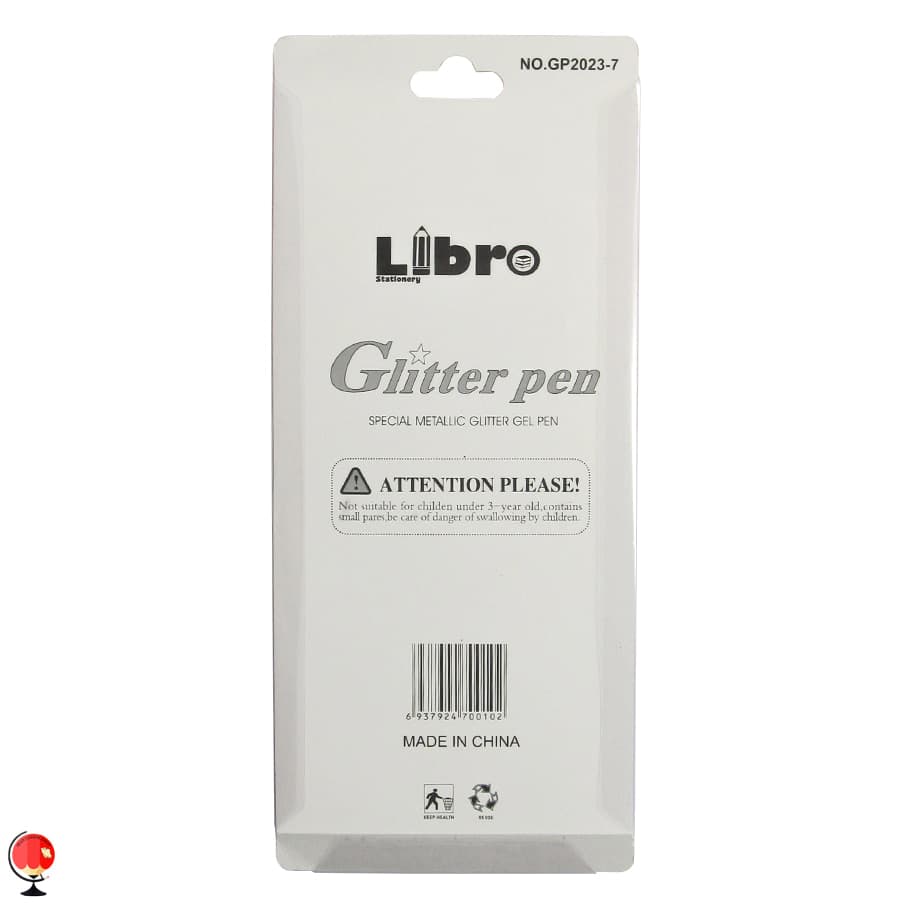 خودکار اکلیلی میوه ای معطر 7 رنگ Libro — تصویر ۳