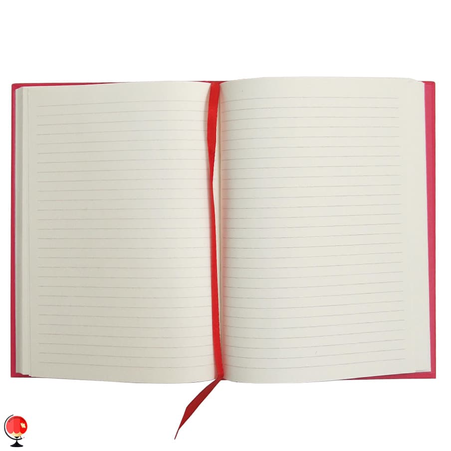 دفتر یادداشت مدل I Write Because رنگ قرمز دات نوت — تصویر ۳