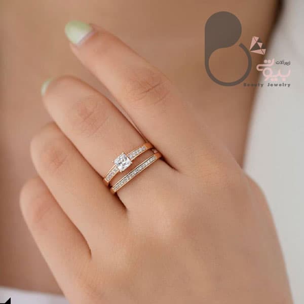 حلقه و پشت حلقه ژوپینگ (ظریف) — تصویر ۲