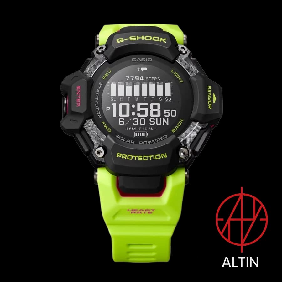 ساعت مچی کاسیو جی شاک Casio G-Shock مدل GBD-H2000-1A9DR سری G-SQUAD — تصویر ۴