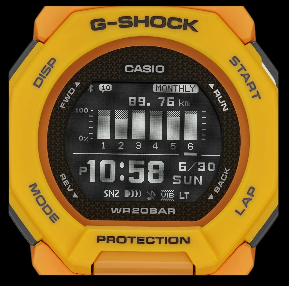 ساعت مچی کاسیو جی شاک Casio G-Shock مدل GBD-300-9DR اورجینال سری G-SQUAD — تصویر ۴
