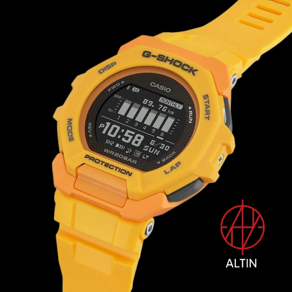 ساعت مچی کاسیو جی شاک Casio G-Shock مدل GBD-300-9DR اورجینال سری G-SQUAD — تصویر ۵