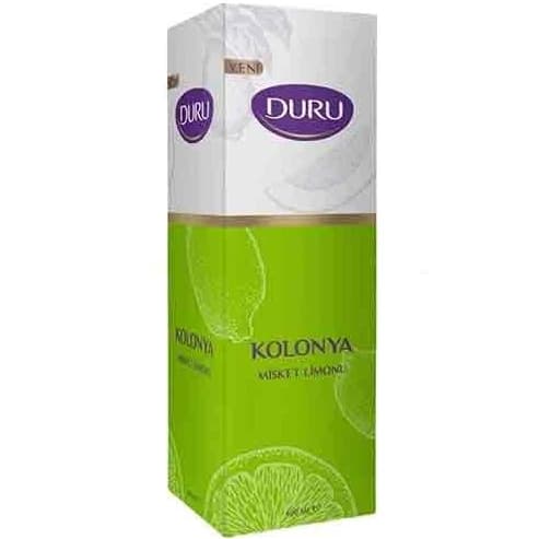 محلول ضدعفونی کننده دست کولونیا دورو Duru Misket Limonu با رایحه لیمو ترش 400 میل