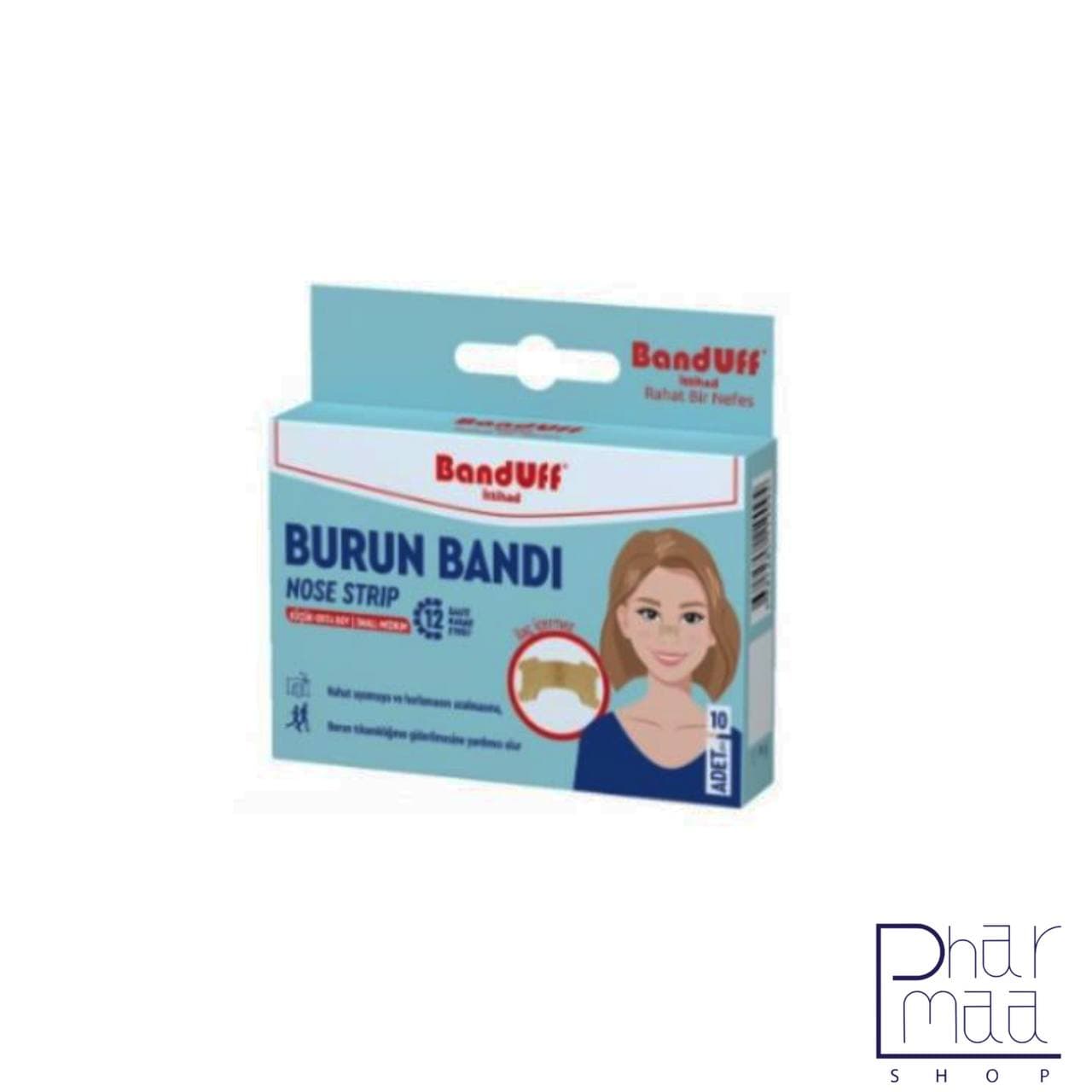 چسب بینی بازکننده راه تنفسی (خر و پف) بانوان بنداف banduff