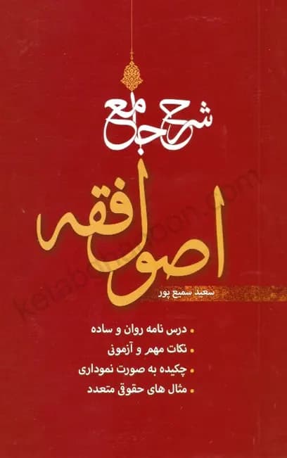شرح جامع اصول فقه سمیع پور
