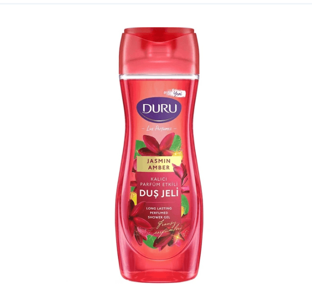 شامپو بدن دورو duru با بوی گل یاسمن و عنبر 450 میل duş jeli