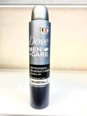 اسپری داو ۲۰۰ میل مردانه dove مدل invisible dry