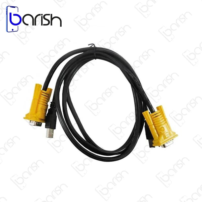 کابل KVM USB پی نت 1.5 متر — تصویر ۴