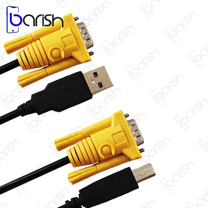 کابل KVM USB پی نت 1.5 متر — تصویر ۳