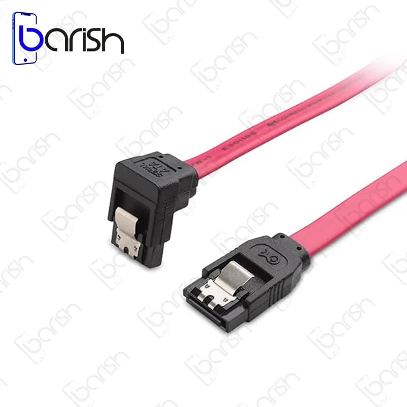 کابل دیتا ساتا 6Gb قفل دار پی نت 30 سانتی متر — تصویر ۴
