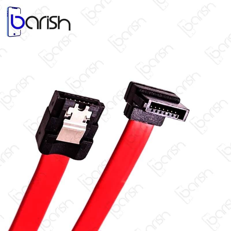 کابل دیتا ساتا 6Gb قفل دار پی نت 30 سانتی متر — تصویر ۷