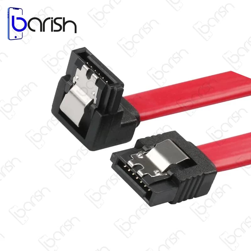 کابل دیتا ساتا 6Gb قفل دار پی نت 30 سانتی متر — تصویر ۲