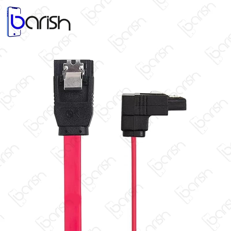 کابل دیتا ساتا 6Gb قفل دار پی نت 30 سانتی متر — تصویر ۵