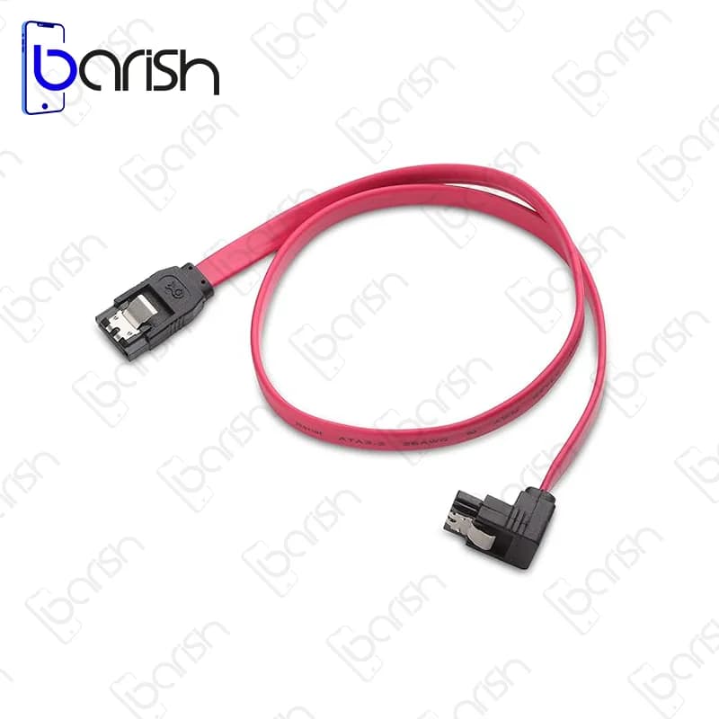 کابل دیتا ساتا 6Gb قفل دار پی نت 30 سانتی متر — تصویر ۳