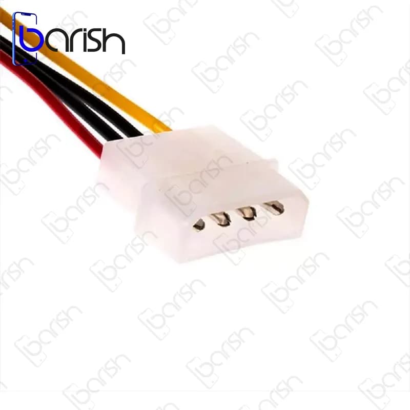 کابل تبدیل 1 به 2 برق 4 پین P-NET — تصویر ۴