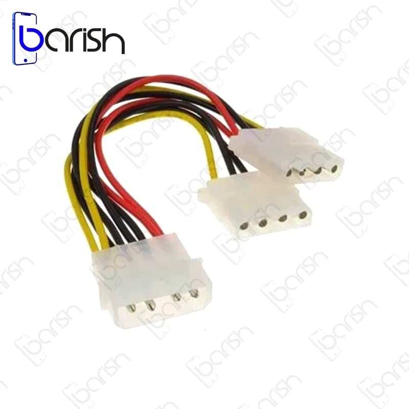کابل تبدیل 1 به 2 برق 4 پین P-NET