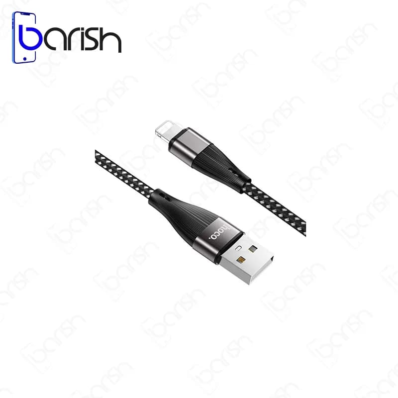 کابل دیتا و شارژ USB به لایتنینگ هوکو مدل X57 — تصویر ۳