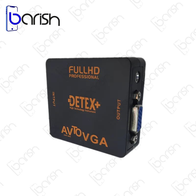 تبدیل AV به VGA دتکس پلاس