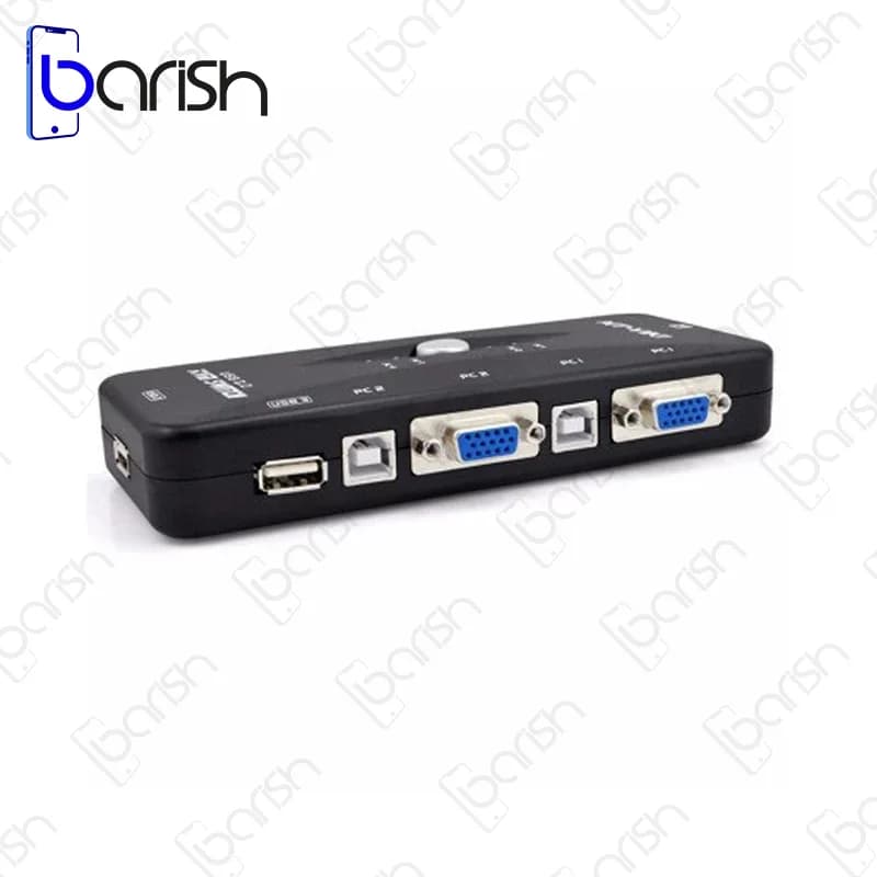 سوییچ KVM چهار پورت پی نت مدل 4UK — تصویر ۴