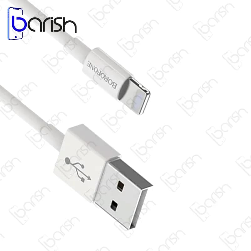 کابل دیتا و شارژ USB به لایتنینگ بروفون مدل BX22 — تصویر ۲